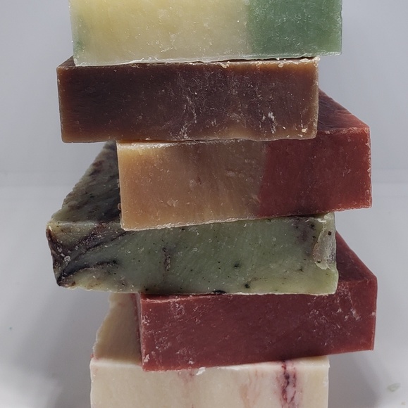 Set of 2 Peppermint Bar Soap - Picture 4 of 4